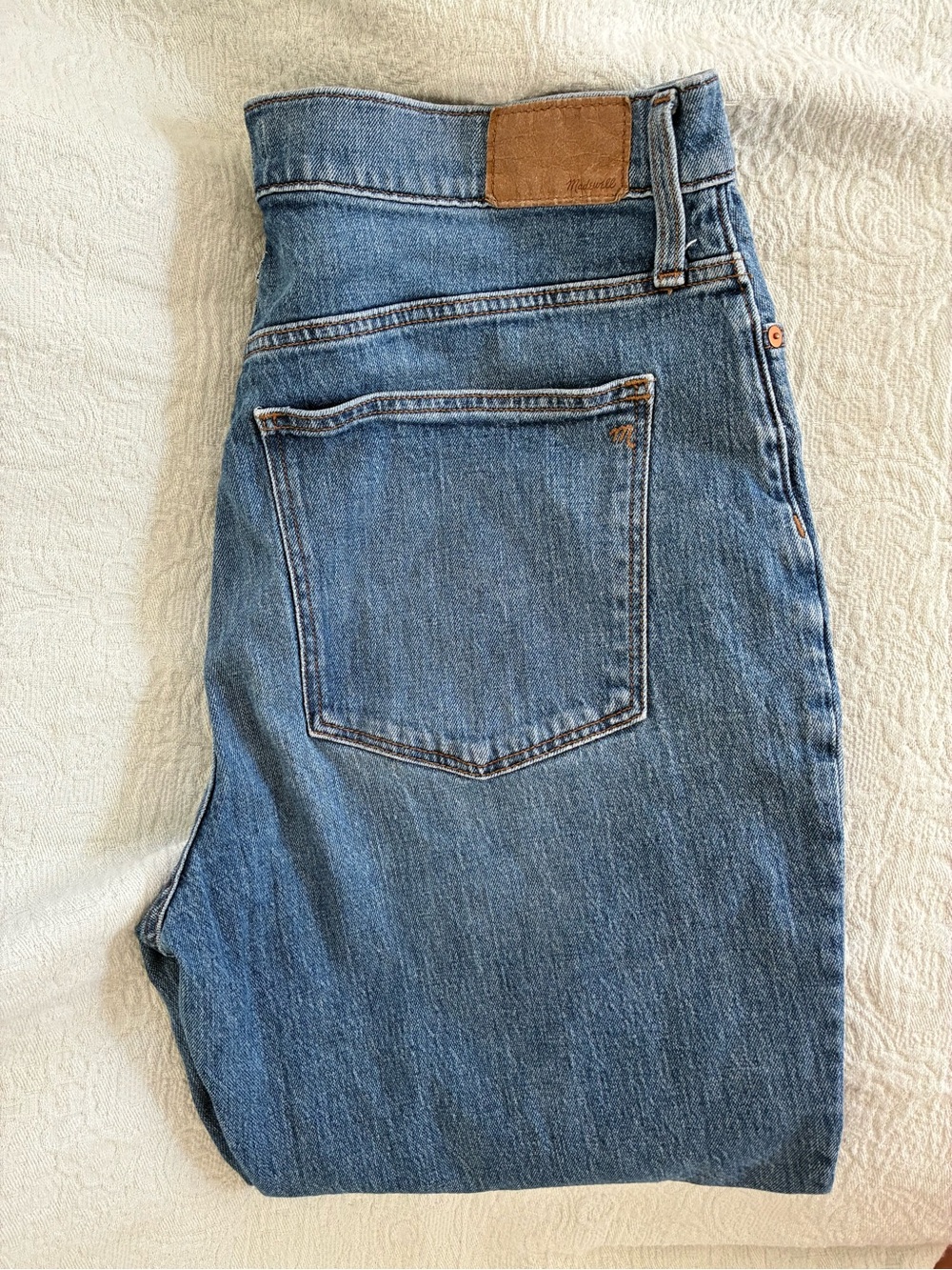 Madewell Momjean, classic blue